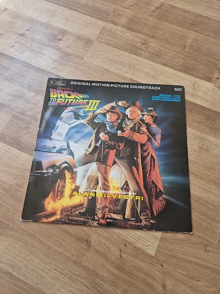 Back To The Future Part III, vinyl, ORIGNAL PRESS