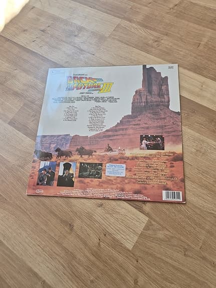 Back To The Future Part III, vinyl, ORIGNAL PRESS