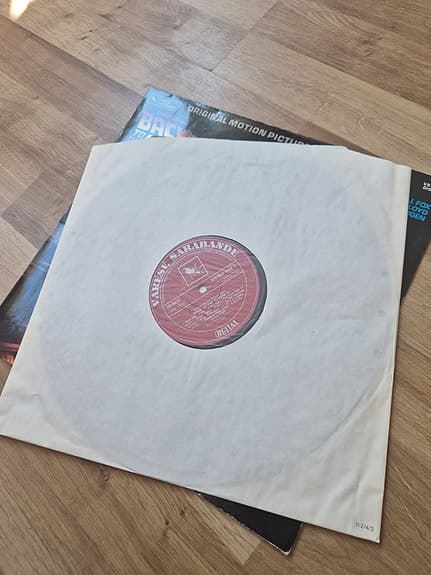 Back To The Future Part III, vinyl, ORIGNAL PRESS