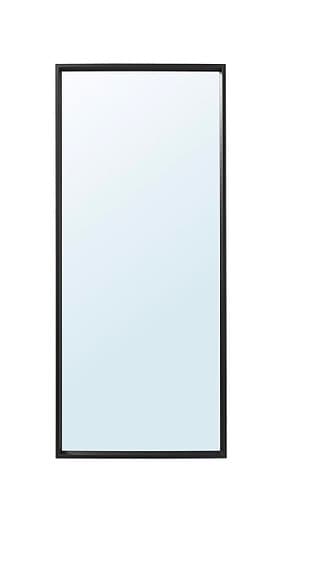 IKEA spegel Nissedal med svart ram 65x150