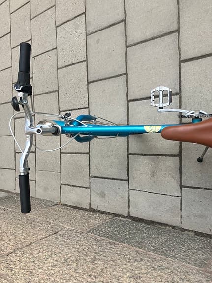 6 Växlad Ljusblå Barncykel Med Lampor