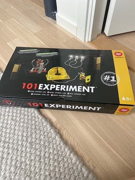 101 experiment låda / set Helt ny!