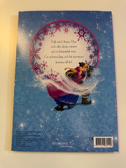Disney Frost stora målarboken för barn