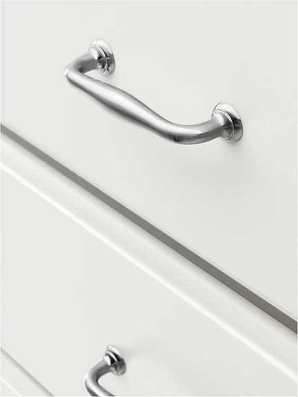 Vit byrå TYSSEDAL från IKEA