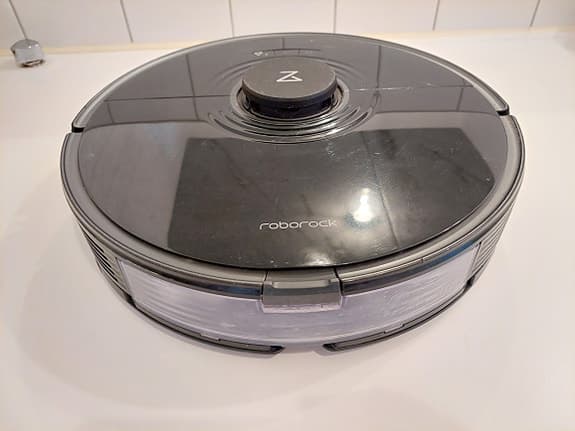 Roborock robotdammsugare svart