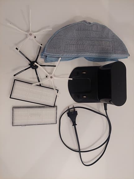Roborock robotdammsugare svart