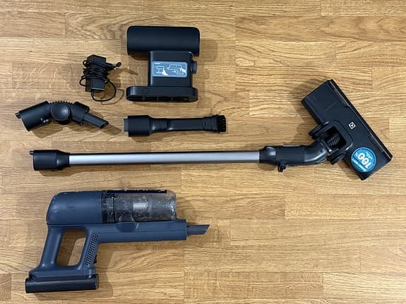 Electrolux sladdlös skaftdammsugare