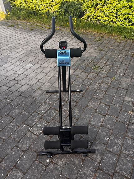 Gym Generator träningsmaskin svart/blå