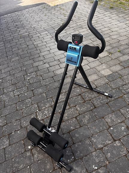 Gym Generator träningsmaskin svart/blå
