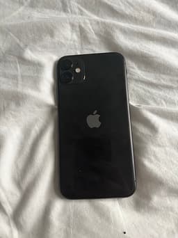 Apple iPhone 11 64 GB svart mobil