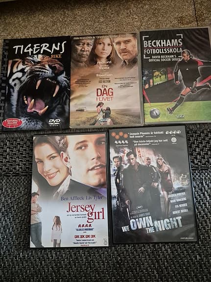 Stor samling DVD-filmer blandade titlar