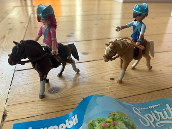 Playmobil hästar, kompletta set och diverse