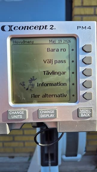 Concept 2 Model D RowErg – Roddmaskin i bra skick