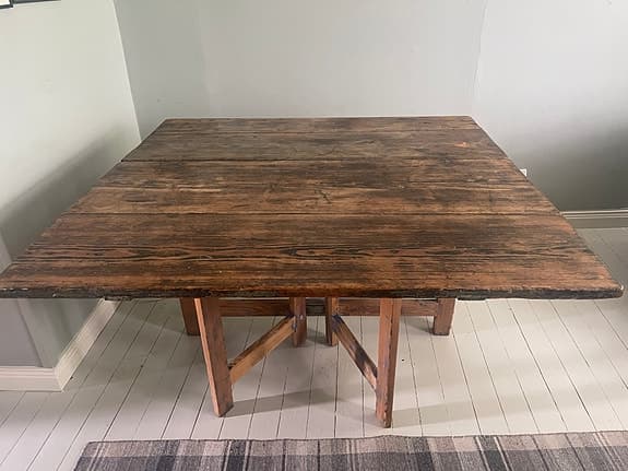 Fällbord (klaffbord) från 1800-talet