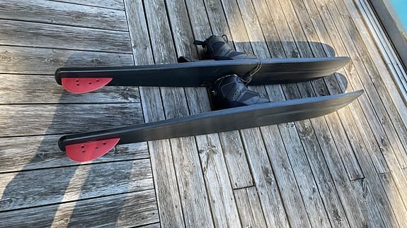 Burner pro Combo vattenskidor med freemax RTS 67"