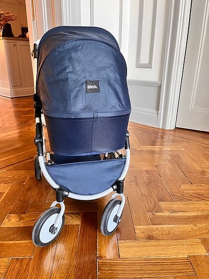 BRIO dockvagn blå