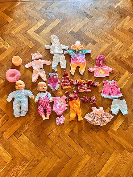 Baby Born docka med kläder och tillbehör