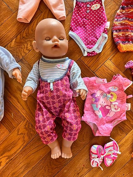 Baby Born docka med kläder och tillbehör