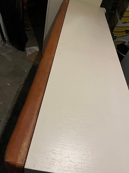Stor fotpall/sittbänk  med förvaring