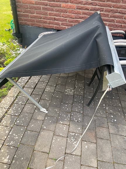Svart markis