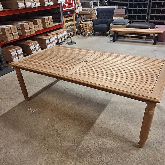 Teakbord Graham 220x110 cm