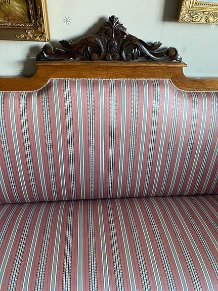 Träsoffa kökssoffa gustaviansk soffa