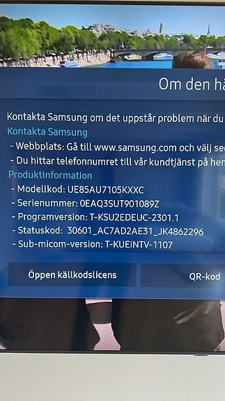 Samsung UE85AU7105KXXC 85" 4K UHD TV