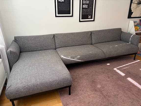ÄPPLARYD IKEA 4-sits soffa med schäslong