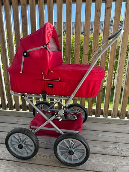 BRIO dockvagn med liggdel