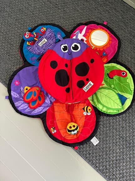 Lamaze snurr och lekfilt