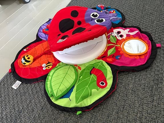 Lamaze snurr och lekfilt
