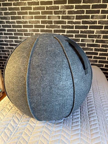 Grå Balansboll Corbridge 650 mm Ø i nyskick