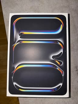 Apple iPad Pro 11" M4 surfplatta 256 GB Space Black Wi‑Fi