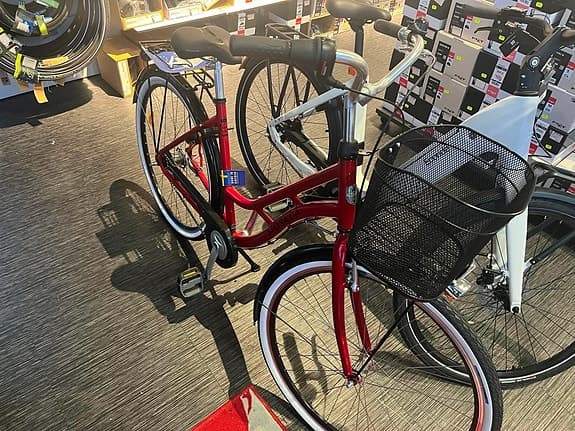 Damcykel helt ny