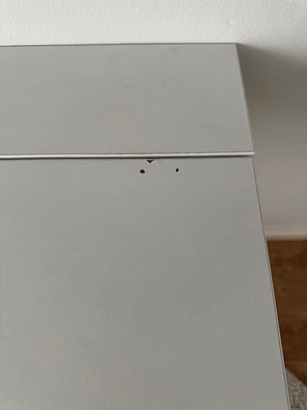 IKEA väggmonterat fällbart bord vitt