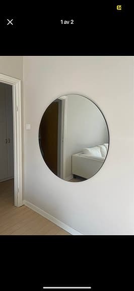 House Doctor rund Spegel 110 cm dia