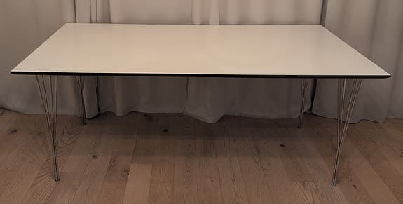 Spencer Matbord, L 180 cm, vit