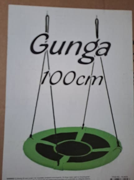 Gunga, rundgunga, fågelbogunga, tefatsgunga