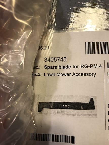 Nytt Gräsklippar blad + luft filter Einhell briggs & stratton