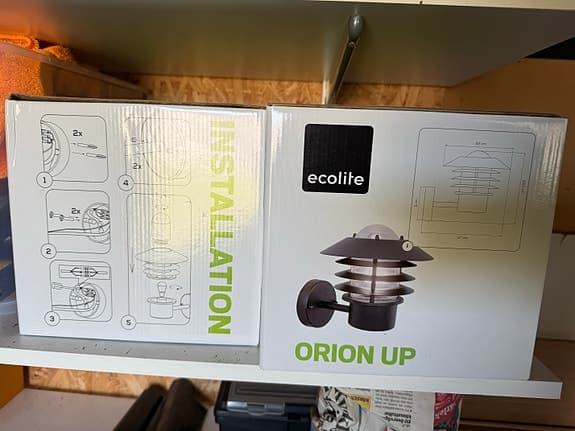 Utomhusbelysning Orion