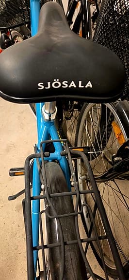 Sjösala damcykel 28" 54 cm blå