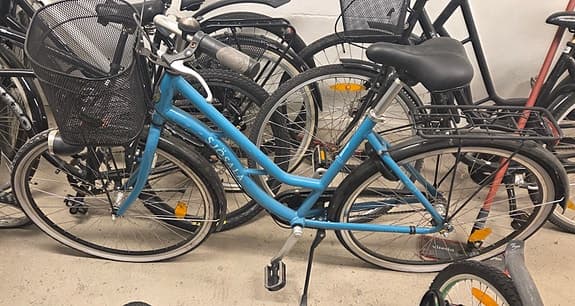 Sjösala damcykel 28" 54 cm blå