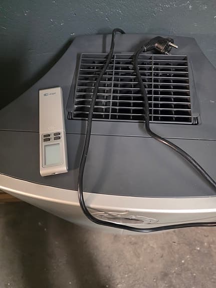 Zibro P828 mobilt luftkonditioneringsaggregat grå