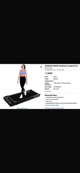 Home Walking Treadmill Fit Original pris 1846kr säljes 899kr
