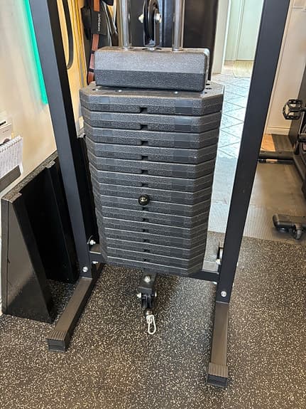 Kryssdrag / cablecross 2x75kg
