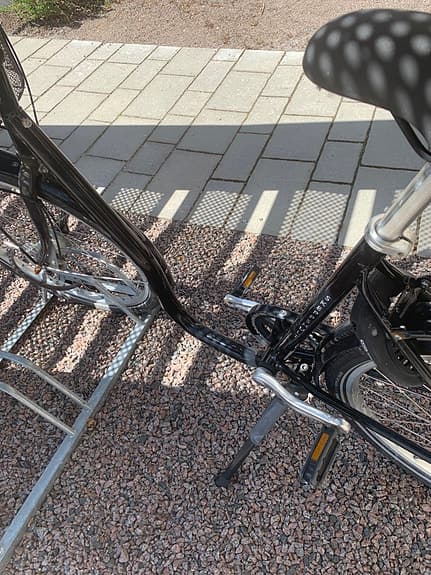 Cykel med lågt insteg