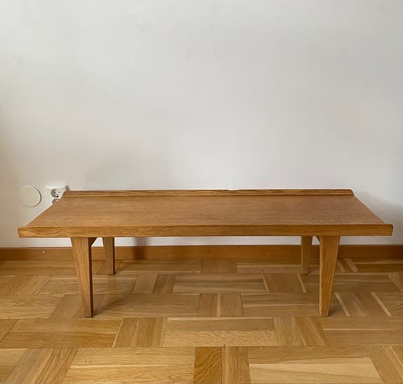 Erik Wörtz vintage IKEA Novett soffbord/bänk