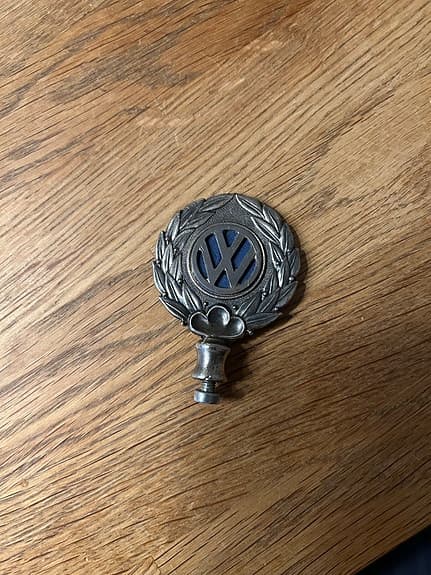 Vw emblem i metall