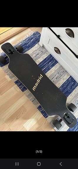 Madrid Huntington Pinball longboard