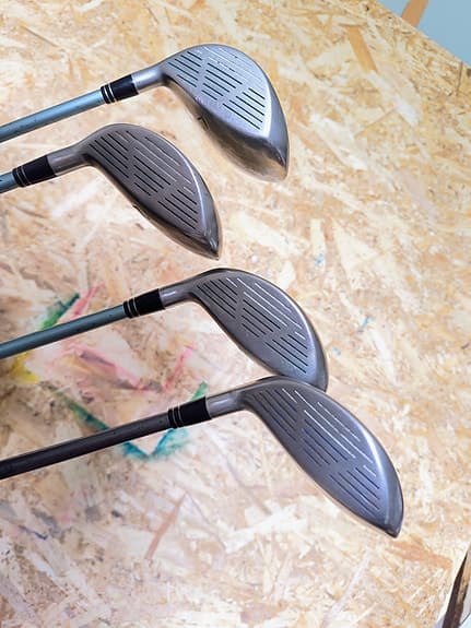 Maggo Hurricane 2 golfklubbor träset